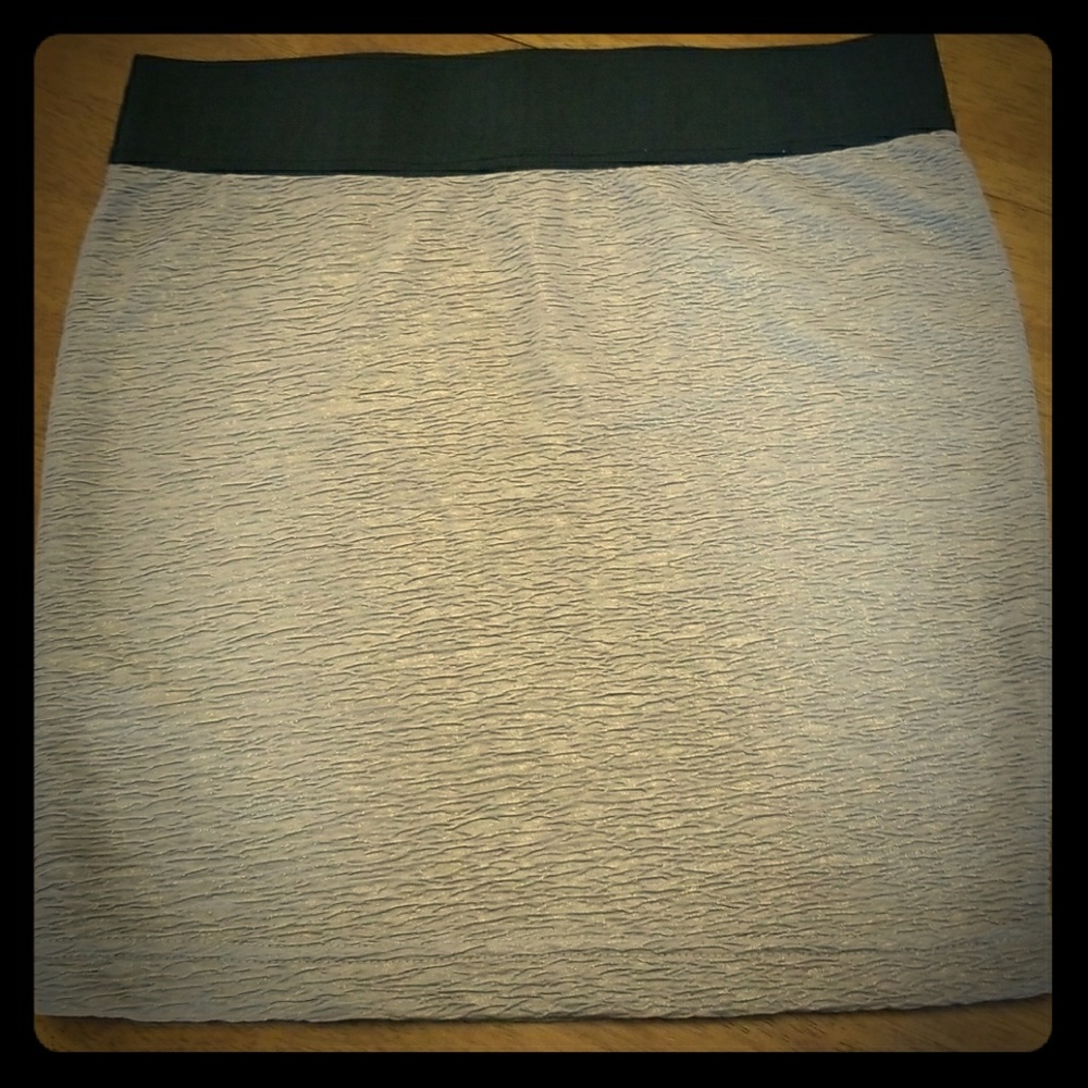 Gold skirt
